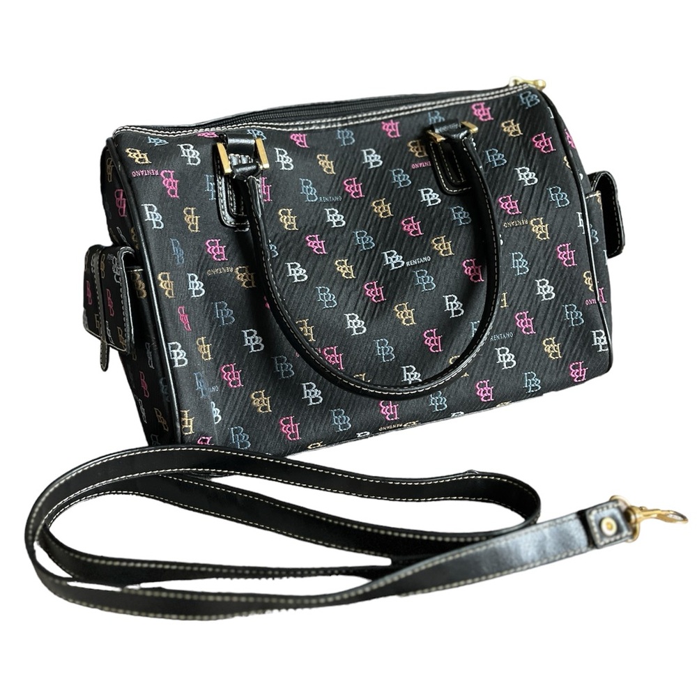 Brentano BB black purses and handbags Logo Multicolor Medium Bag